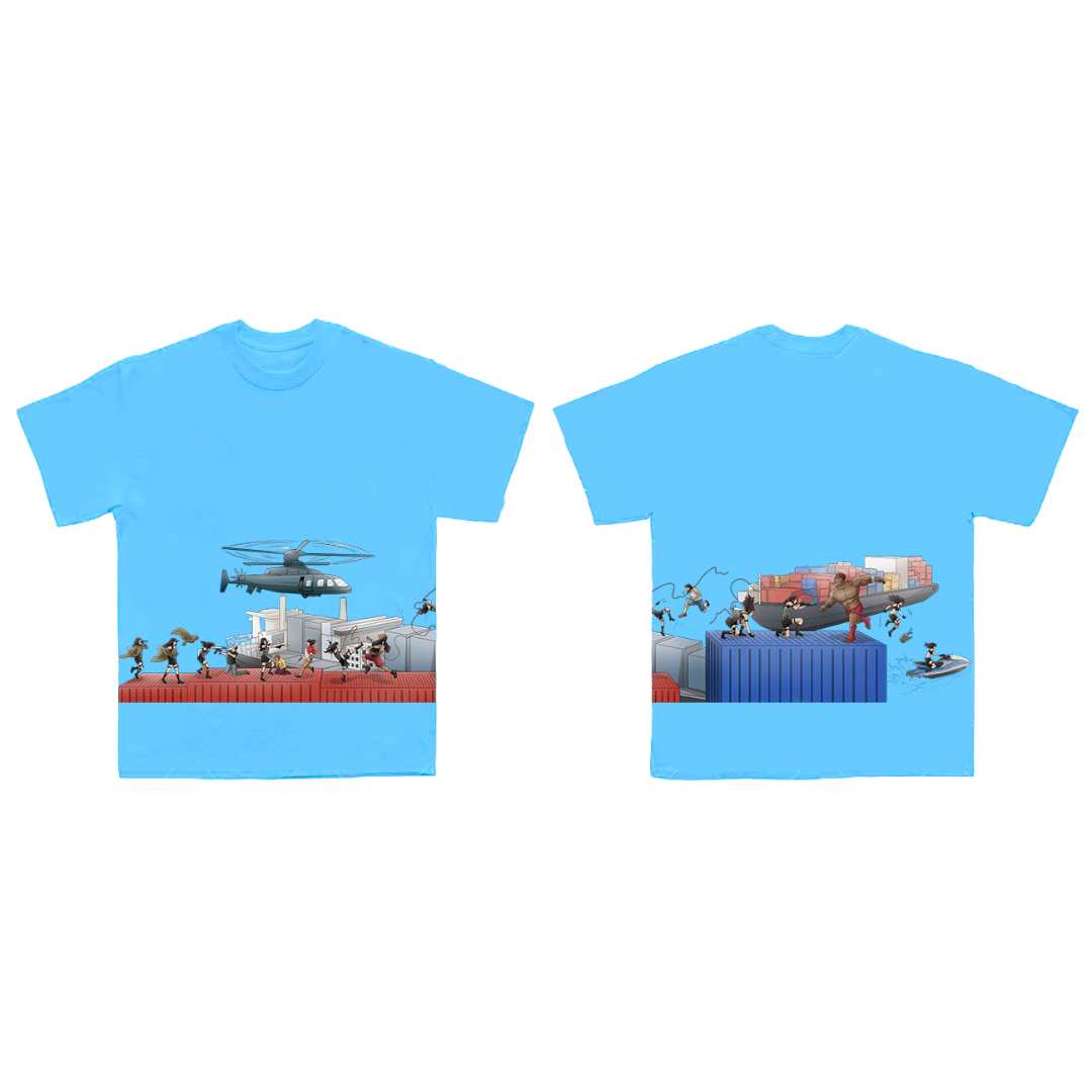 Sky Color T-Shirt for Boys