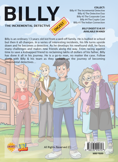 Billy DIGEST - The Incremental Detective, Part 1 to 5 (English)